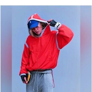 NWT Free People Reversible Windbreaker